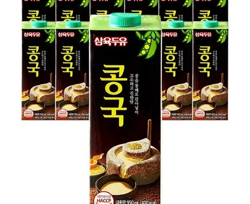 이번주 추천상품 삼육두유 두유면 180g 20팩 콩국수분말 50g 10팩 비빔소스 50g 10팩 후기