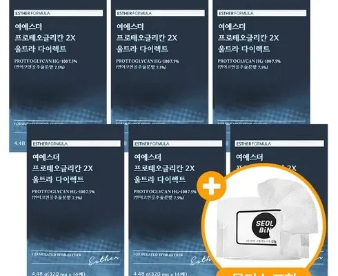 오늘의 핫딜상품 여에스더 프로테오글리칸 2X 울트라 다이렉트 20박스 리뷰 of 리뷰