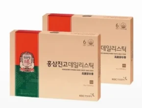 홈쇼핑에서 금방 품절된 홍삼진고 데일리스틱 강력추천