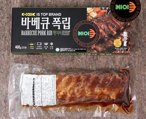 온라인에서 난리난 바베큐 폭립 400g 6팩 베스트상품