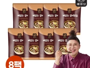 후회하기 전에 구매해야하는 안문숙 뼈없는 갈비곰탕700g X 8팩 베스트상품