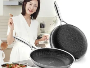 온라인에서 난리난 전인화의 쿡셀 세라믹 더블 블랙큐브 프라이팬 28cm9L 특대곰솥 적극추천