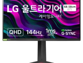 가성비 끝판왕 lg27gp850 베스트8