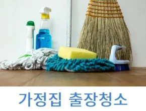 가성비 끝판왕 거주청소비용 베스트8